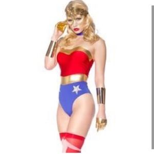 New Hustler Hollywood Wonder Woman Body Suit sexy
